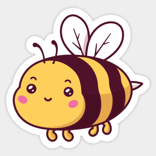 Kawaii Bee Sticker